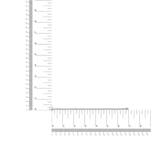 10K White Gold 1/2 Cttw Round and Channel Set Baguette Diamond Alternating Link 7" Bracelet (H - I Color, I2 - I3 Clarity) - Rieworkes
