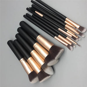 14pcs Makeup Brushes Set For Foundation - Rieworkes
