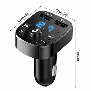 Bluetooth FM Transmitter Car Player Kit Rieworkes
