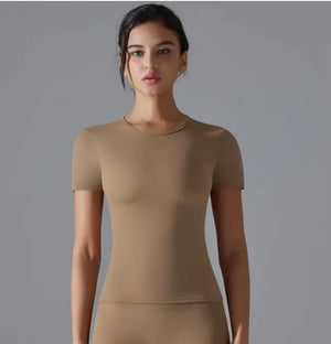 Women's Solid Color Sport T-Shirt