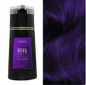 3 - in - 1 Natural Hair Dye & Care Shampoo – Fast - Acting, Long - Lasting Color for Men & Women - Rieworkes