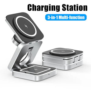3 in 1 Wireless Charging Station - Rieworkes