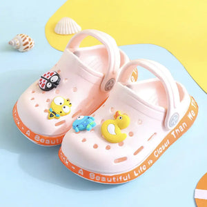Kids Slippers for Boys Girls Cartoon Shoes Summer Toddler Rieworkes