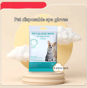 Pet Cleaning Gloves & Wipes Mimarta