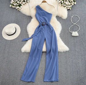 SlimFit High-Waist Jumpsuit