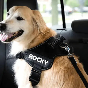Adjustable Dog Safety Seat Belt Rieworkes