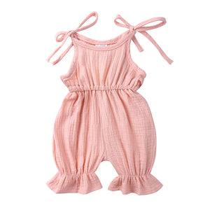 2020 Summer Baby Romper with Lace Trim (Cute Design)