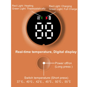 Portable Wireless Baby Bottle Warmer Mimarta