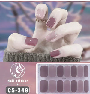 DIY Gel Nail Stickers Rieworkes