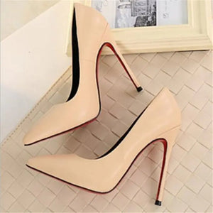 12cm Stiletto Pointed Toe Women’s Casual Shoes