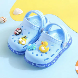 Kids Slippers for Boys Girls Cartoon Shoes Summer Toddler Rieworkes
