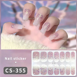 DIY Gel Nail Stickers Rieworkes