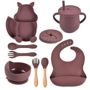 Baby Silicone Feeding Set Rieworkes