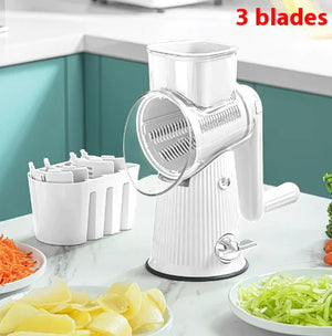 Multifunctional Hand Roller Vegetable Cutter & Shredder Rieworkes