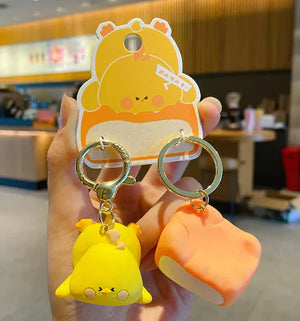 Couple A Pair Of Buckles Creative Keychain Rieworkes