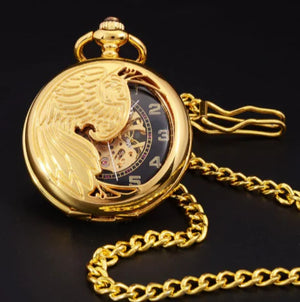 Phoenix Mechanical Pocket Watch Mimarta