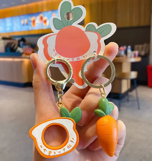 Couple A Pair Of Buckles Creative Keychain Rieworkes