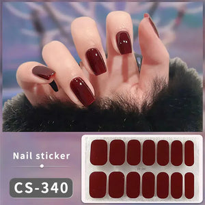 DIY Gel Nail Stickers Rieworkes