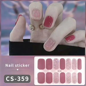 DIY Gel Nail Stickers Rieworkes