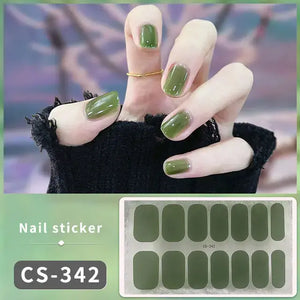 DIY Gel Nail Stickers Rieworkes