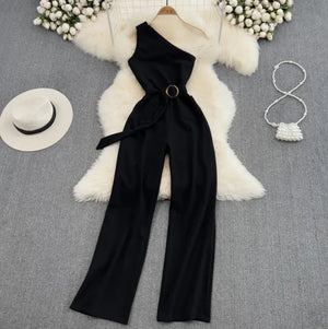 SlimFit High-Waist Jumpsuit