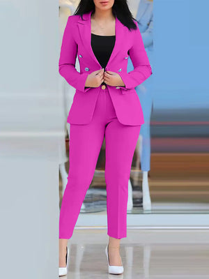 2023 Women's Casual Fashion Suit Set for Work