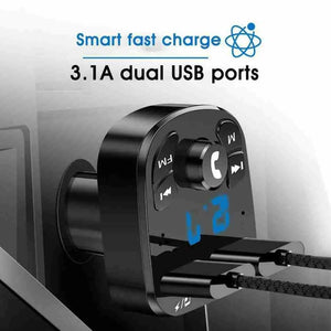 Bluetooth FM Transmitter Car Player Kit Rieworkes