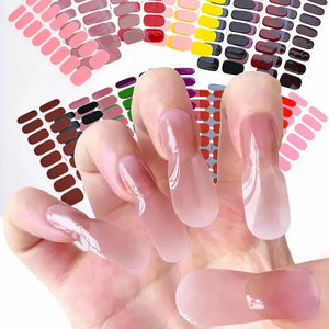 DIY Gel Nail Stickers Rieworkes