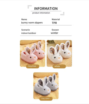 Cozy Fluffy Cotton Indoor Winter Shoes for Kids Rieworkes