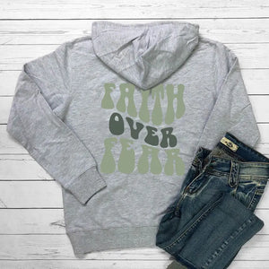 Faith Over Fear Hoodie Rieworkes