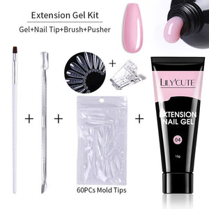 LILYCUTE Nail Extension Gel Set Rieworkes