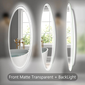 28 Inch Round LED Bathroom Mirror -Wall Mounted