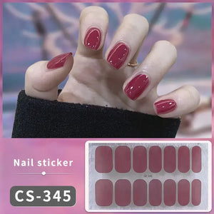 DIY Gel Nail Stickers Rieworkes