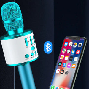 Karaoke Party Microphone With Bluetooth Rieworkes