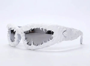 Punk Cat-Eye Fashion Sunglasses – Unisex Statement Shades Rieworkes