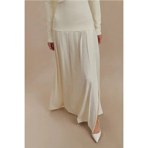 Elegant Retro Split Dress Mimarta