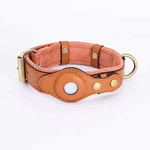 Leather Anti-Lost Dog Collar Rieworkes