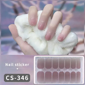 DIY Gel Nail Stickers Rieworkes