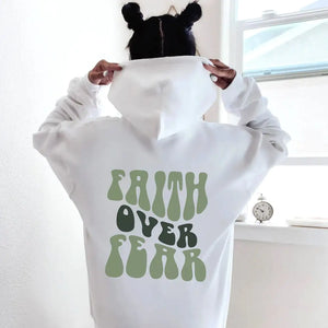 Faith Over Fear Hoodie Rieworkes