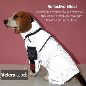 Reflective Dog Raincoat Rieworkes