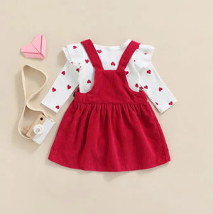 Baby Girl Valentine's Day Suit Heart Size Imcute Official Store