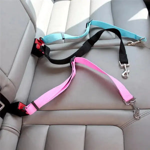 Adjustable Dog Safety Seat Belt Rieworkes