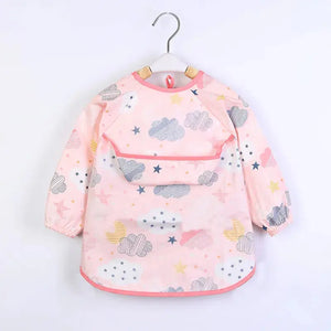 Baby Kids Long Sleeve Scarf Waterproof Apron COZOK Sweety Store