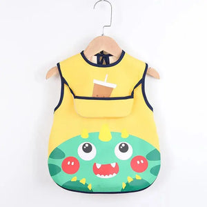 Baby Kids Long Sleeve Scarf Waterproof Apron COZOK Sweety Store