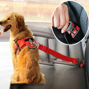 Adjustable Dog Safety Seat Belt Rieworkes