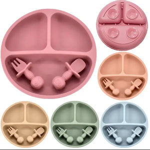 Baby Silicone Plate Set Rieworkes