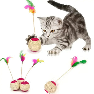 Cat Scratching Ball Toy Rieworkes