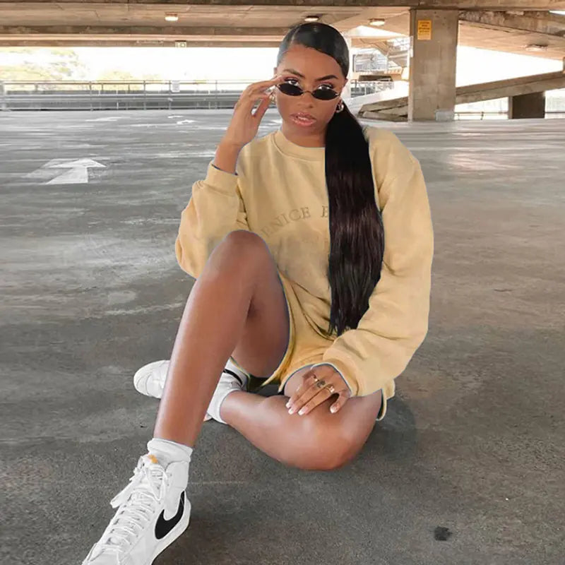 2023 Autumn Winter Women&#39;s Casual Hoodie Set