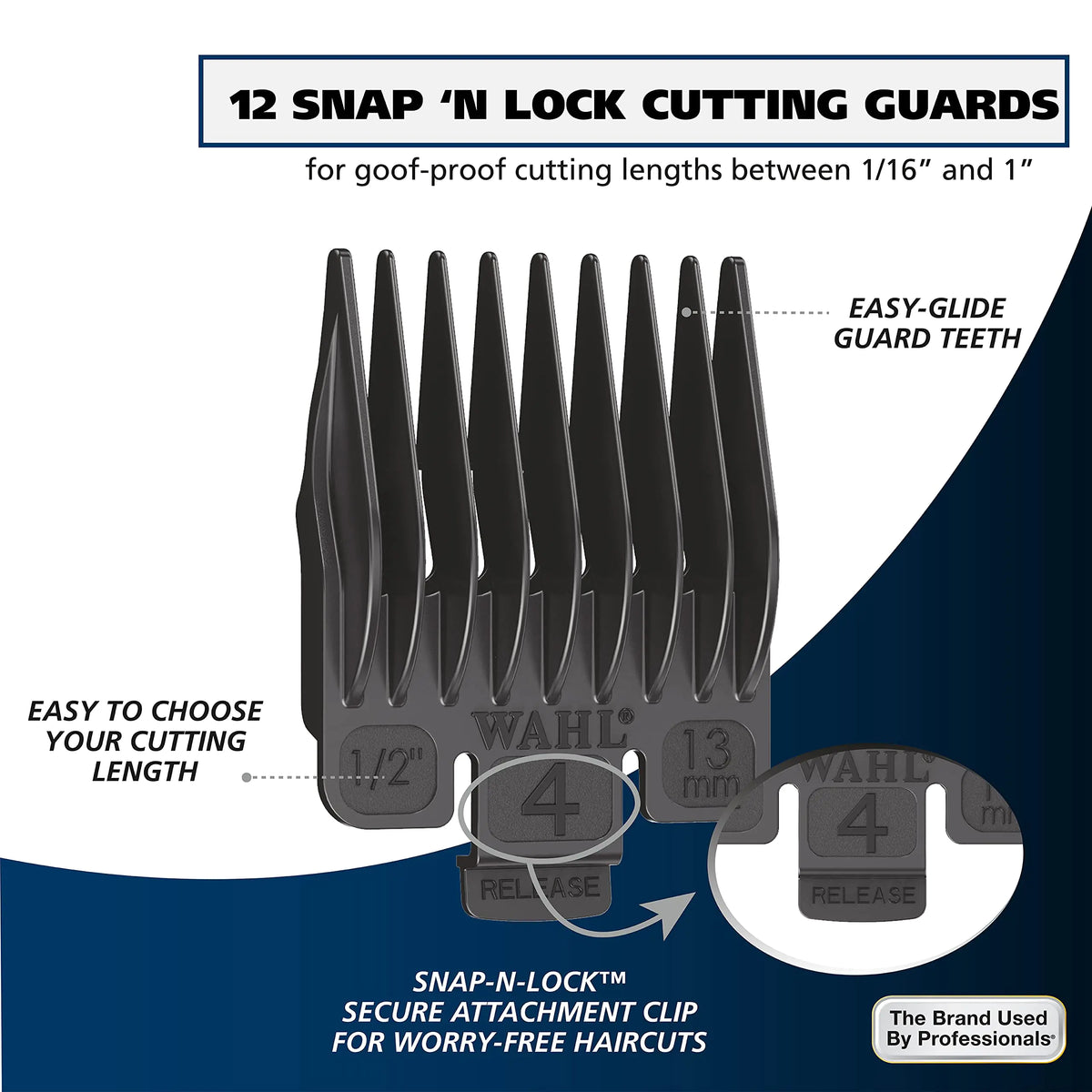 Wahl Lithium Ion Pro Rechargeable Cordless Hair Clippers for Men, Woman, &amp; Children with Smart Charge Technology for Convenient at Home Haircutting - Model 79470 Sliver 22 Piece Set