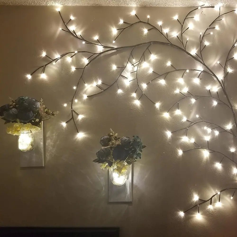 144 Leds Lighted Vine Tree for Home - Rieworkes